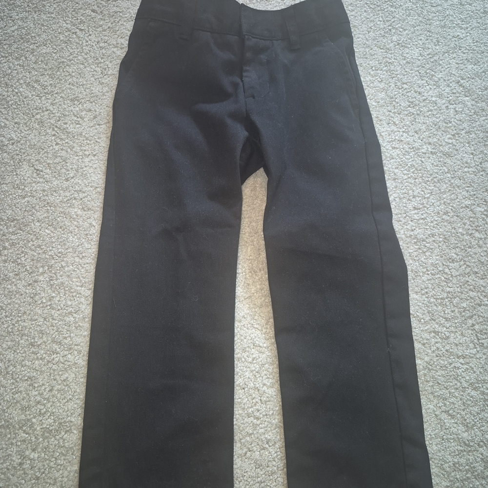 Boys Black Dress Pants